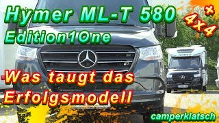 🔥Hymer MLT 580 Edition1One  ML T 580 4x4 Allrad Wohnmobil 💥 die Über Sprinter  💥 Roomtour Test [upl. by Arimas]