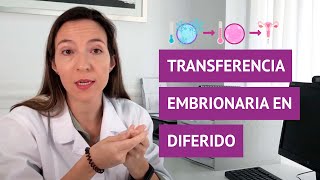 Tranferencia de embriones en diferido ¿Qué es y cuándo se utiliza [upl. by Lehteb]