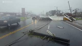 Desolación imágenes tras el paso de ‘Harvey’ en Texas [upl. by Clea]