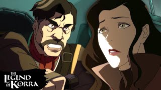 Asami Betrays Her Father Rescues Team Avatar  Full Scene  The Legend of Korra [upl. by Ydnyc835]