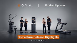 EGYM Product Updates  Q3 2023 Highlights [upl. by Lidia257]