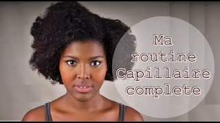 Ma routine capillaire complète  soins champoingcoiffagemaintient [upl. by Miguelita429]