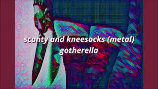 ｓｃａｎｔｙ ａｎｄ ｋｎｅｅｓｏｃｋｓ （ｉ ｗａｎｔ ｙｏｕ）  ｓｌｏｗｅｄ ａｎｄ ｒｅｖｅｒｂ [upl. by Cloris]