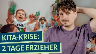 Selbstexperiment als Erzieher Warum will niemand den Job im Kindergarten [upl. by Aikel421]