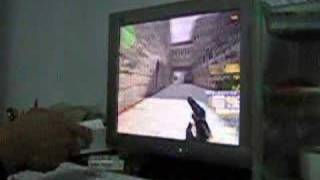 wiimote with counterstrike [upl. by Nosnej149]