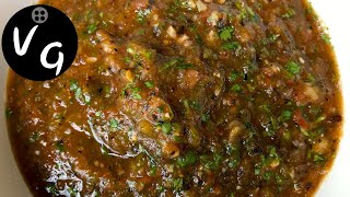 Fire Roasted Tomato Salsa  Best Salsa Recipe [upl. by Stralka]