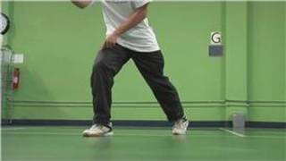 Badminton  Basic Footwork for Badminton Beginners [upl. by Enia544]