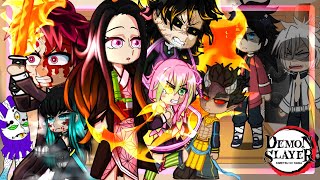 Past Hashiras react to Season 3 ••All parts••KNYDemon Slayer•• Gacha club [upl. by Dorion]