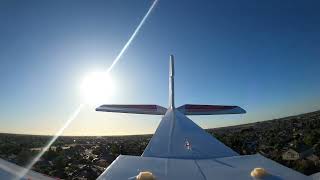 quotWindy Tailview Landings and Touch n Gosquot Eflite Turbo Timber SWS gopro hero 8 [upl. by Cresida]