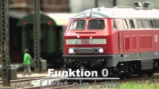 Roco 72751 BR 218 der DB AG mit Sound [upl. by Sabas]