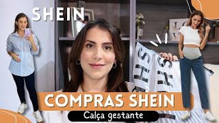 COMPRAS NA SHEIN roupas para usar na gestação  Gi Rodrigues [upl. by Akkina472]