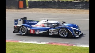 Peugeot 908 HDI LMP1 Brands Hatch GP Circuit 2018 [upl. by Nnyllaf]