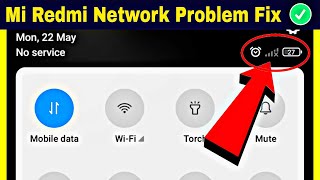 How to fix Mi Redmi Network Problem  Mi Redmi Mobile No Service And Network Problem solved 2024 [upl. by Eillil]