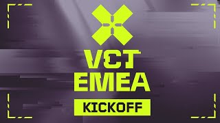 VCT EMEA Kickoff 2024  FNC VS KC  Knockouts [upl. by Sadella]