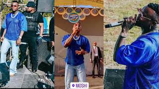 Harmonize performing LIVE in Moshi at Kilimanjaro Marathon 2023 [upl. by Kostival954]