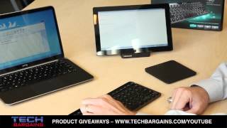 Logitech Bluetooth Illuminated Keyboard K810 Preview HD [upl. by Aholla]