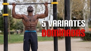 5 TIPOS DE DOMINADAS QUE DEBES HACER PARA SUBIR DE NIVEL [upl. by Yemaj]