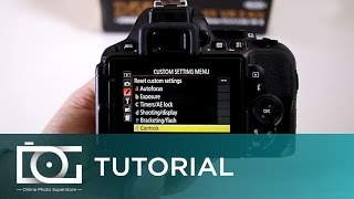 NIKON D5500 TUTORIAL  Can I Program my Touch Screen with Different Function Settings [upl. by Idnar]