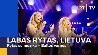 Rytas su muzika – „Baltos varnos“  Labas rytas Lietuva  20231025 [upl. by Dodi]