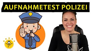 Mathe Aufnahmetest POLIZEI – Mach mit [upl. by Clarey]