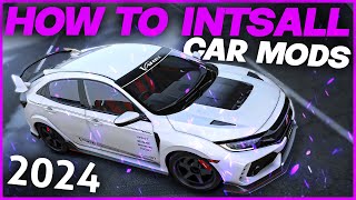 How To Install Car Mods in GTA V  GTA 5 2024 EASY METHOD ADDON Car Mod [upl. by Jackqueline523]