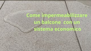 impermeabilizzare un terrazzo fai da te [upl. by Grimbal418]