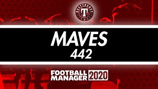 Maves 442 Tactic for Football Manager 2020 [upl. by Hamner]