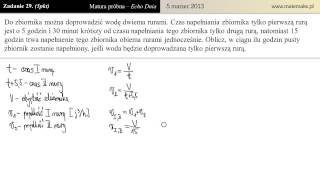 Zadanie 29  Matura próbna 05032013 Echo Dnia [upl. by Won]