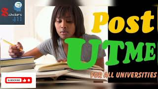 DOCUMENTS AND INFORMATION NEEDED ABOUT YOUR POST UTME DEREGISTRATION AND ADMISSION SCREENING [upl. by Aniehs]