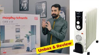 Morphy Richards OFR 11 Fin Oiled Radiator  Room Heater  Unbox amp Review [upl. by Itida]