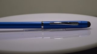 Cross Tech3 Stylus Metallic Blue MultiFunction Pen [upl. by Nnylrahc68]