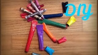 How to make LIPSTICK from CRAYONS HowToByJordan [upl. by Horacio438]