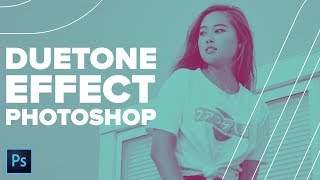 Tutorial Duotone Photo Effect Adobe Photoshop [upl. by Pomona]