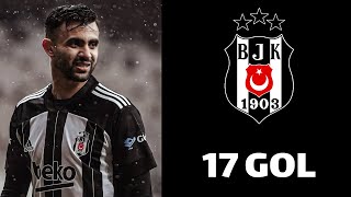 Rachid Ghezzal Beşiktaşta Attığı Tüm Goller [upl. by Teddie346]