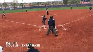 2019 Varsity  St George March  Highlights Layton High Softball [upl. by Reube60]