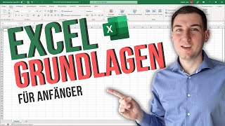 Excel lernen für Anfänger  Grundlagen erste Formel erstellen Grundkurs Basics kein Vorwissen [upl. by Eanar]