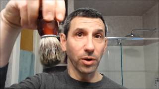 Lathering Tutorial  How to lather a shaving soap [upl. by Yehs]