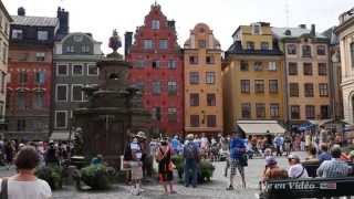 Stockholm Sweden Walking travel tour  Old Town Gamla Stan Ultra 4K [upl. by Mushro]