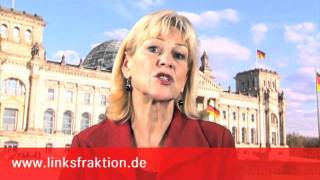 DIE LINKE Dagmar Enkelmann Zum Abschluss des parlamentarischen Jahres [upl. by Anavoj332]