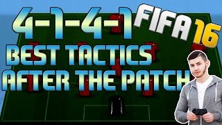 FIFA 16 4141 BEST TACTICS AFTER PATCH [upl. by Asselim]