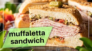 How to Make a Muffaletta Sandwich [upl. by Horn]