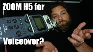 Zoom H5 as a VOICEOVER mic [upl. by Alberik]