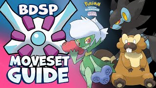 How to use BIBAREL LUXRAY amp ROSERADE Moveset Guide Pokemon Brilliant Diamond and Shining Pearl [upl. by Nehgem858]