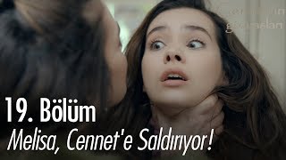 Melisa Cennete saldırıyor  Cennetin Gözyaşları 19 Bölüm [upl. by Yenttihw4]