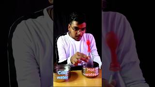 Balloon VS Hot water amp cold water experiment shorts lifehacks experiment science [upl. by Qahsi]