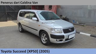 Toyota Succeed XP50 2005 review  Indonesia [upl. by Bradman]