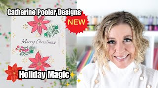 Make Cards with NEW Catherine Pooler Holiday Magic Collection [upl. by Eleaffar343]