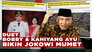 DUET BOBBY amp KAHIYANG AYU BIKIN JOKOWI MUMET jokowi [upl. by Clevey]