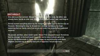 Assassins Creed 2  Tomb Guide Paying Respects [upl. by Ahsercul]