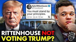 INSTANT REGRET Kyle Rittenhouse Announces He Will NOT Vote Trump Massive MAGA BACKLASH 100000 🤬 [upl. by Andy]